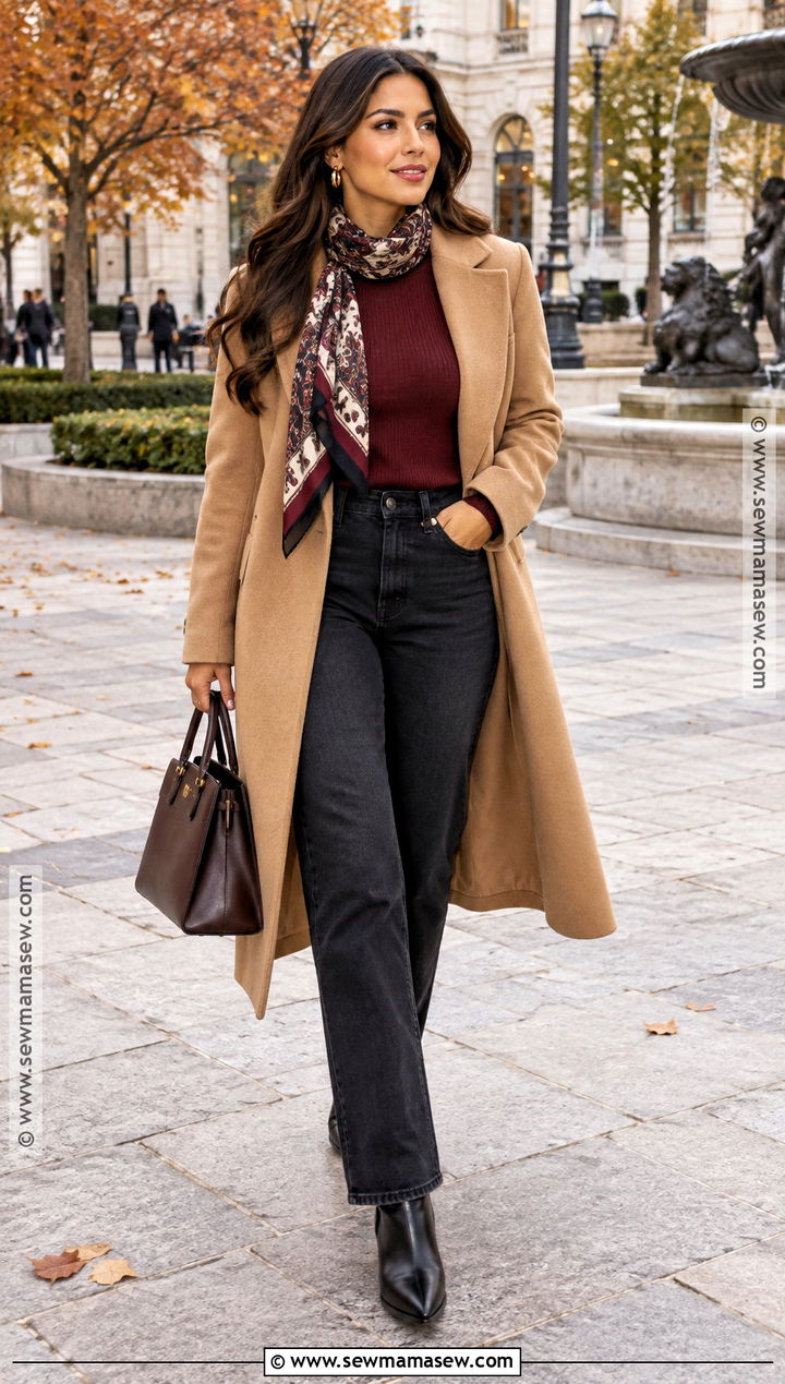 Latina Fall Outfit With Black Jeans - 25 fall outfits latina