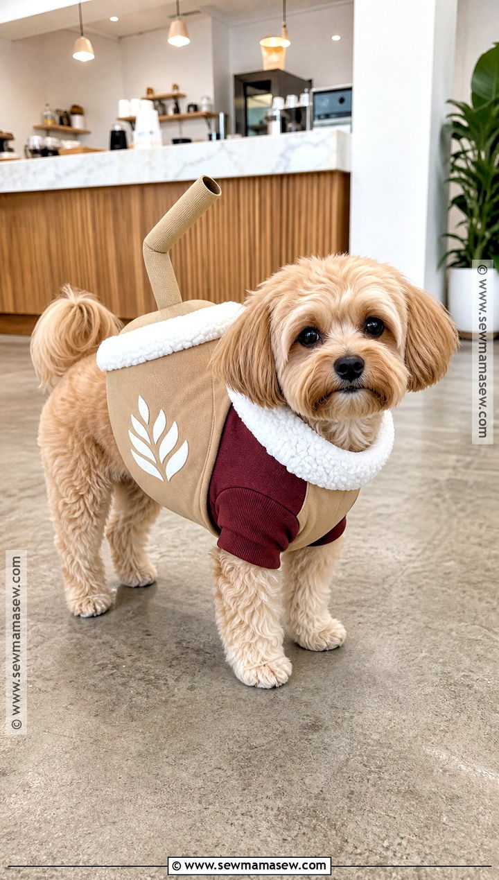 Latte Dog Halloween Costume - 45 dog halloween costumes