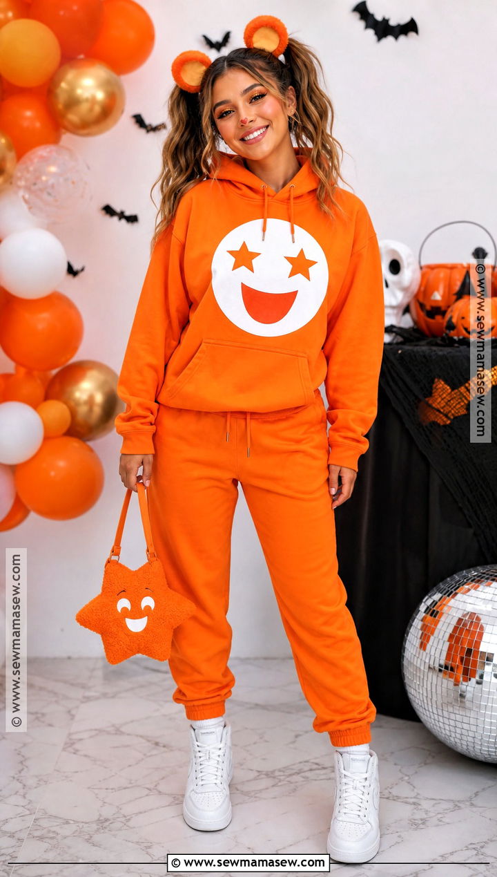 Laugh A Lot Bear Costume With Laughing Star Badge - 30 care bears halloween costume ideas