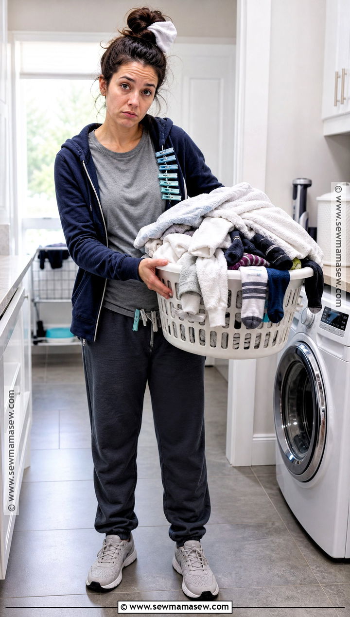 Laundry Day Tired Mom Costume - 30 Tired Mom Costume Ideas