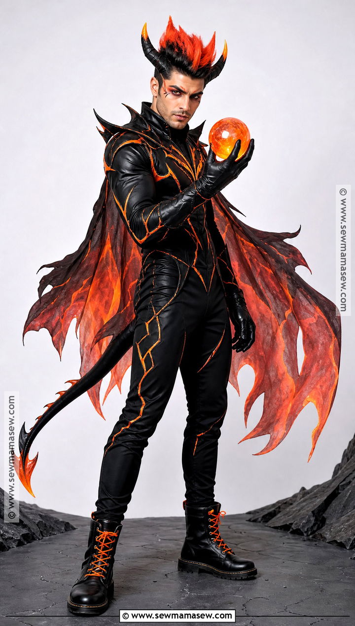 Lava Demon Outfit For Men - 30 demon outfit male ideas