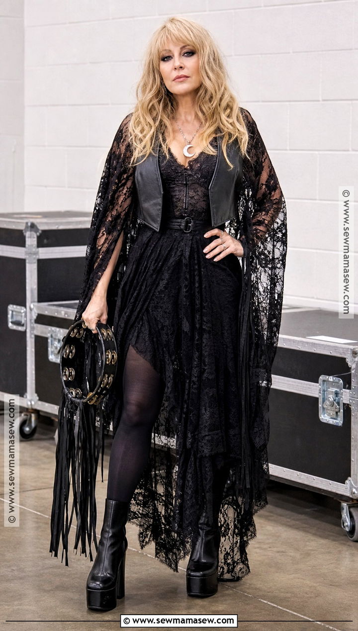 Leather And Lace Costume - 35 stevie nicks costume ideas