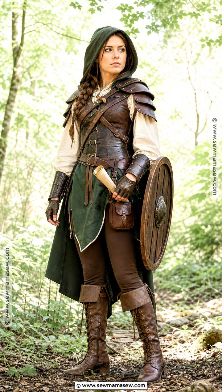 Leather Armor Knight Costume - 35 Knight Costume Ideas for Women