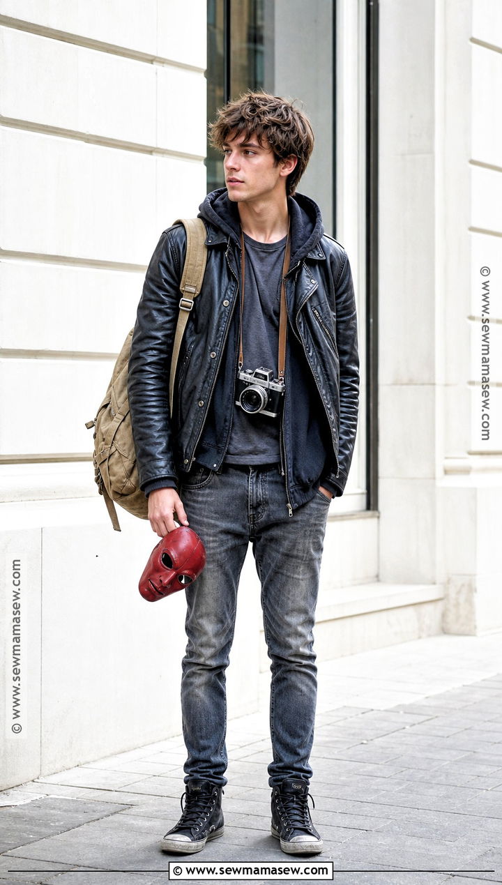 Leather Jacket Peter Parker Costume - 30 peter parker costume ideas