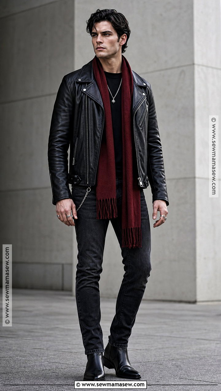 Leather Jacket Vampire Outfit - 40 vampire outfit ideas for men
