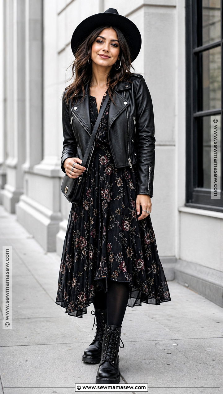 Leather Jacket Witch Outfit - 35 witch outfit ideas