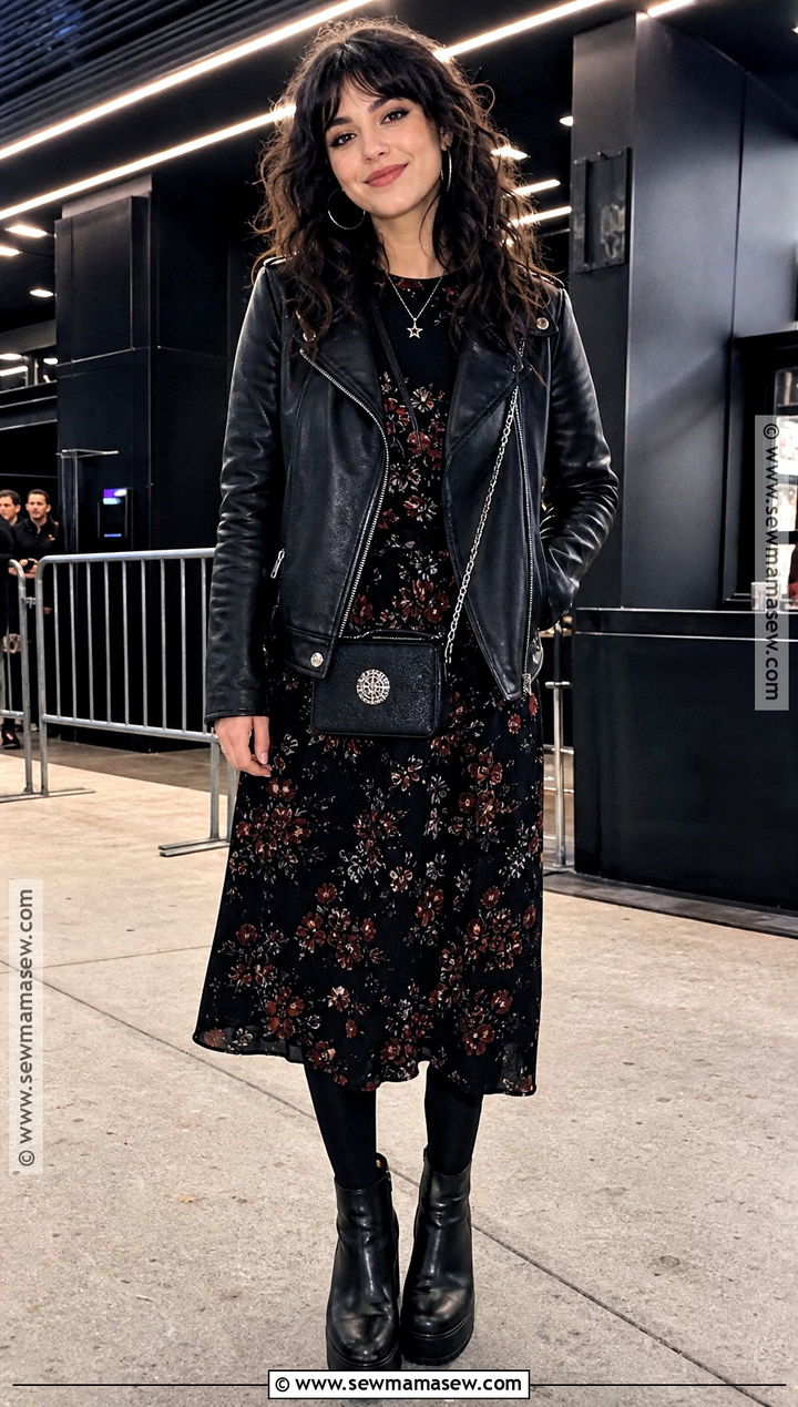 Leather Jacket Witch Outfit - 30 Modern Witch Outfit Aesthetic Ideas