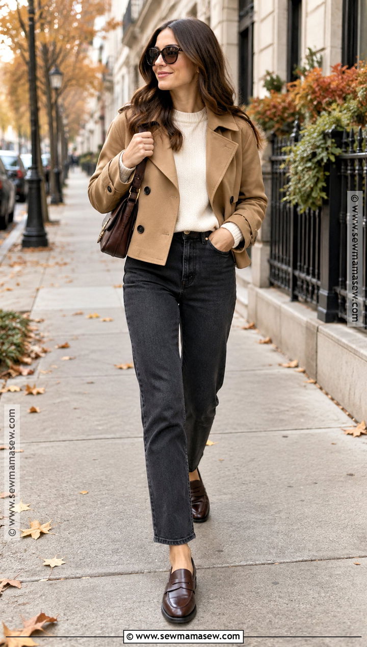 Leather Loafers With Straight Leg Jeans - 15 must have fall shoes