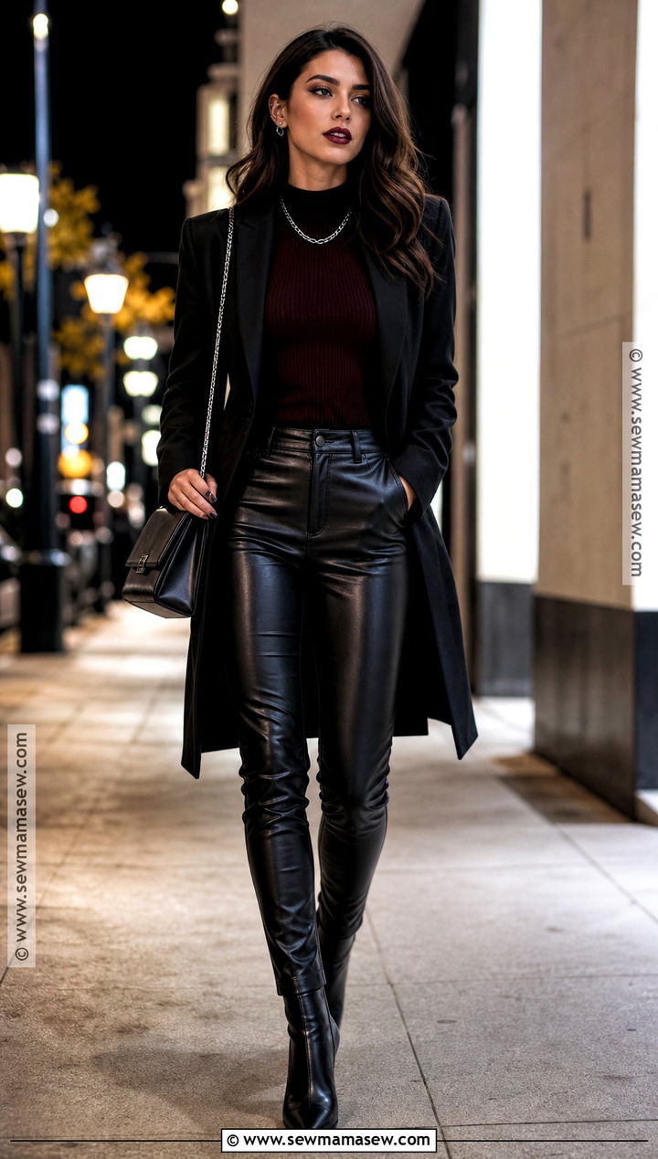 Leather Pants Vampire Outfit - 35 vampire outfit ideas