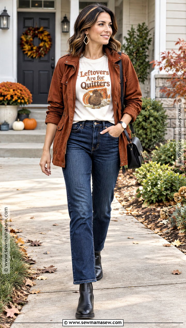 Leftovers Are for Quitters Thanksgiving T Shirt Outfit - 15 Funny Thanksgiving Tshirts Ideas