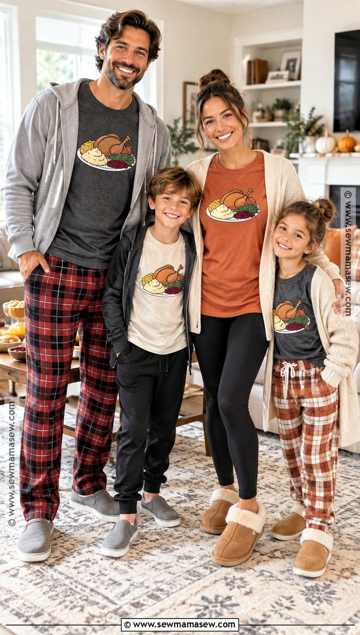 Leftovers Team T Shirts With Cozy Pants - 15 thanksgiving tshirt ideas for family