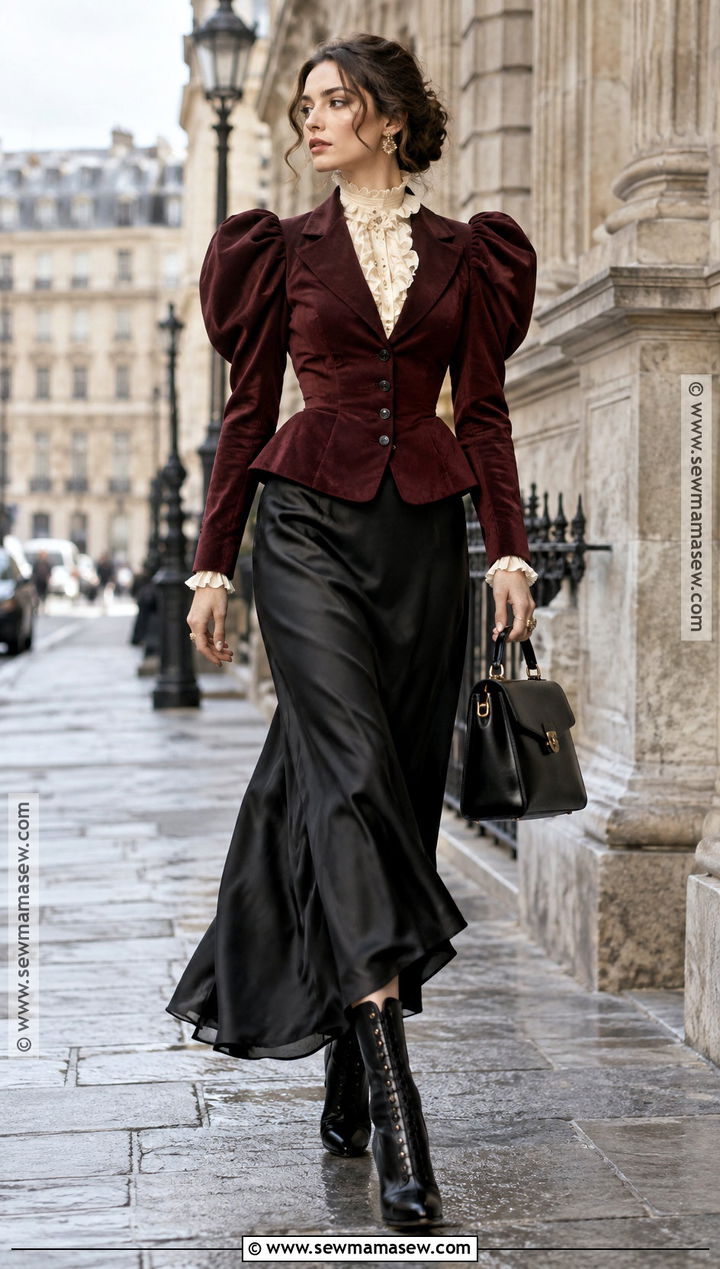 Leg of Mutton Sleeve Jacket Outfit - 15 John Galliano Fall 2007 Ready-To-Wear Ideas
