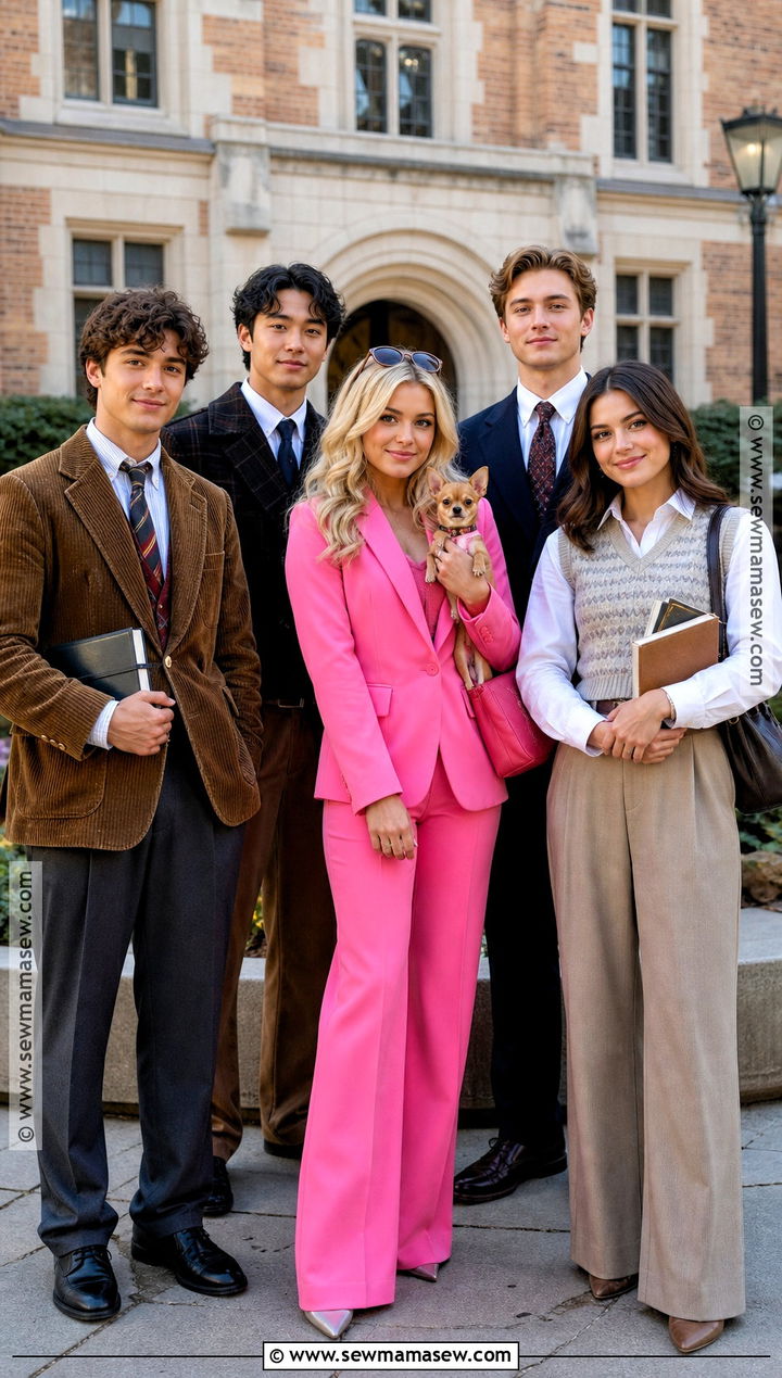 Legally Blonde Harvard Law Group Costume - 35 legally blonde costume ideas
