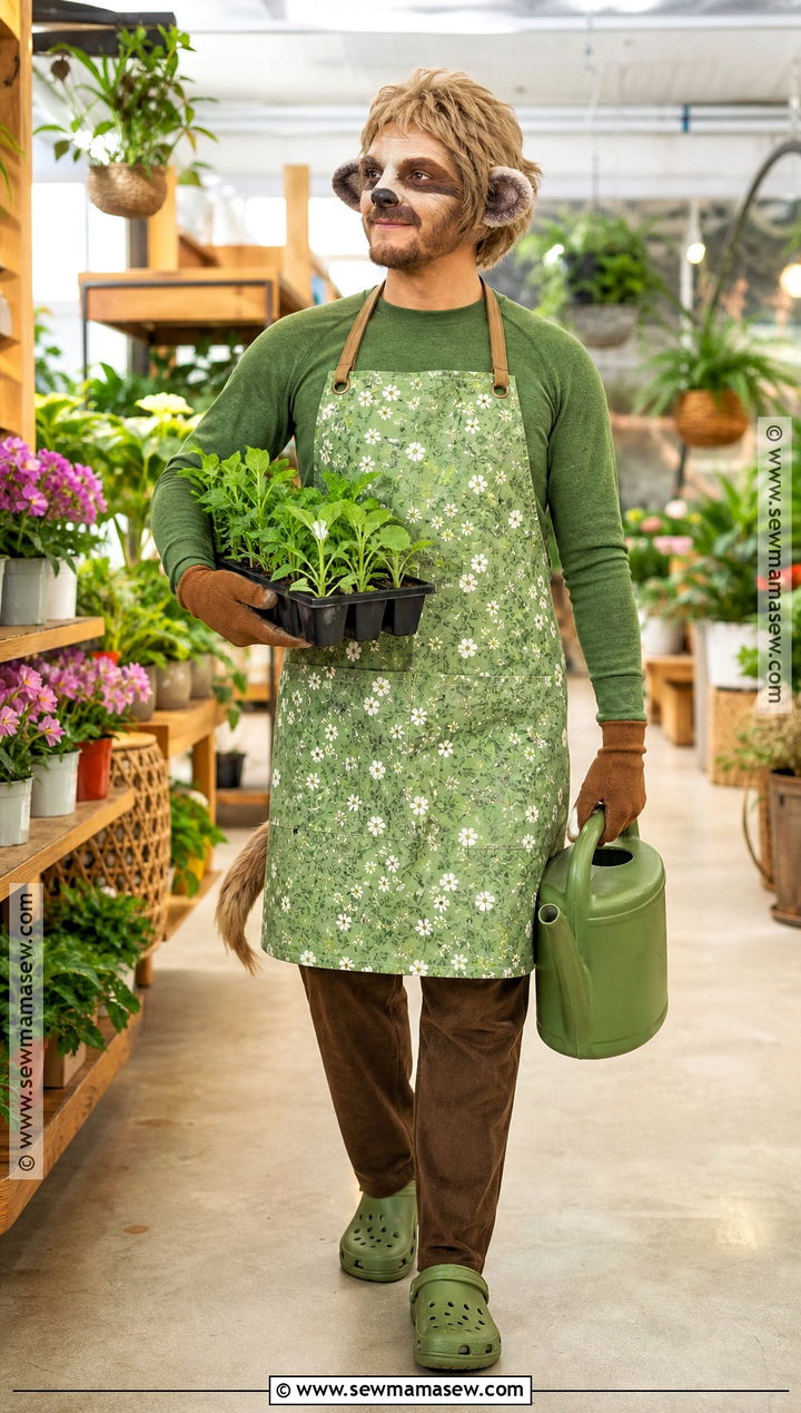 Leif Cosplay With Flower Apron - 30 animal crossing cosplay ideas
