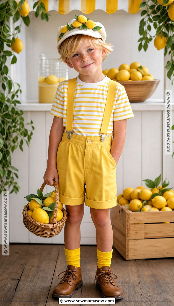 Lem Costume With Yellow Suspenders - 35 strawberry shortcake characters costumes