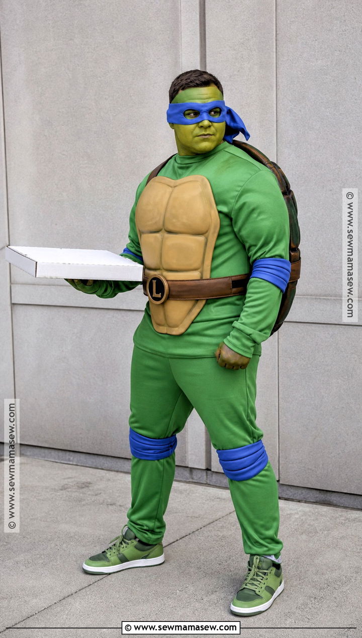 Leonardo Ninja Turtle Costume - 30 ninja turtle halloween costume ideas