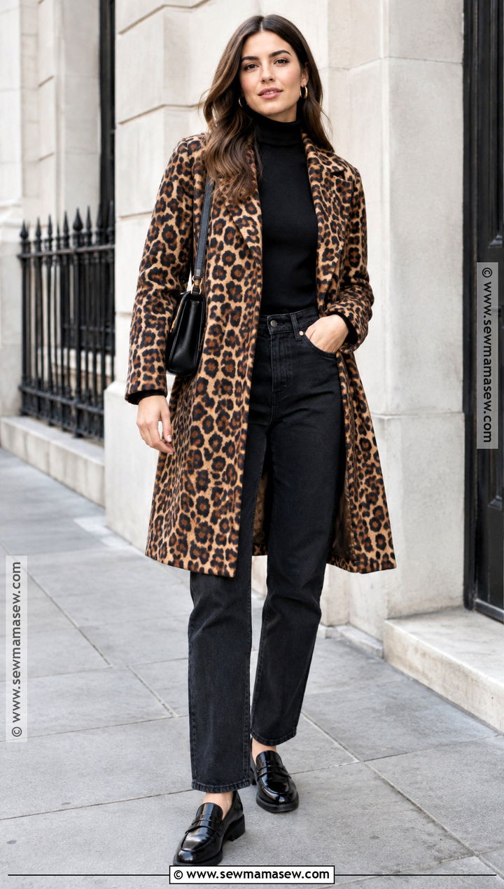 Leopard Coat Fall Outfit - 15 fall outfits trendy 2026