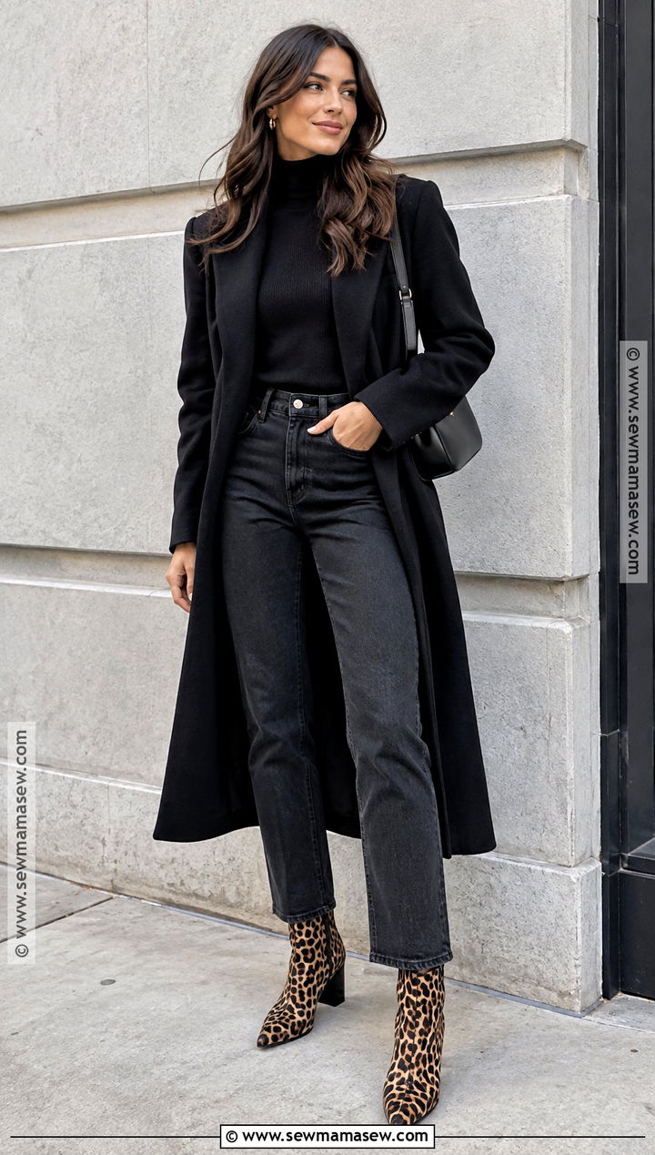 Leopard Print Boots With Black Outfit - 15 boots for autumn 2026