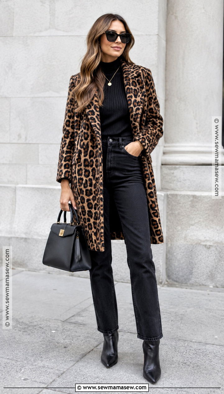Leopard Print Coat Fall Outfit - 15 fall fashion 2026 trends