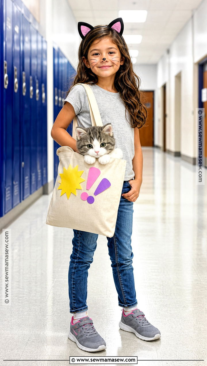 Let The Cat Out Of The Bag Idiom Costume - 35 idiom costumes for school