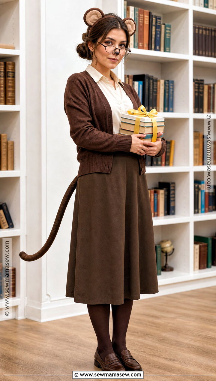 Librarian Monkey Costume - 30 Monkey Halloween Costume Ideas for Women
