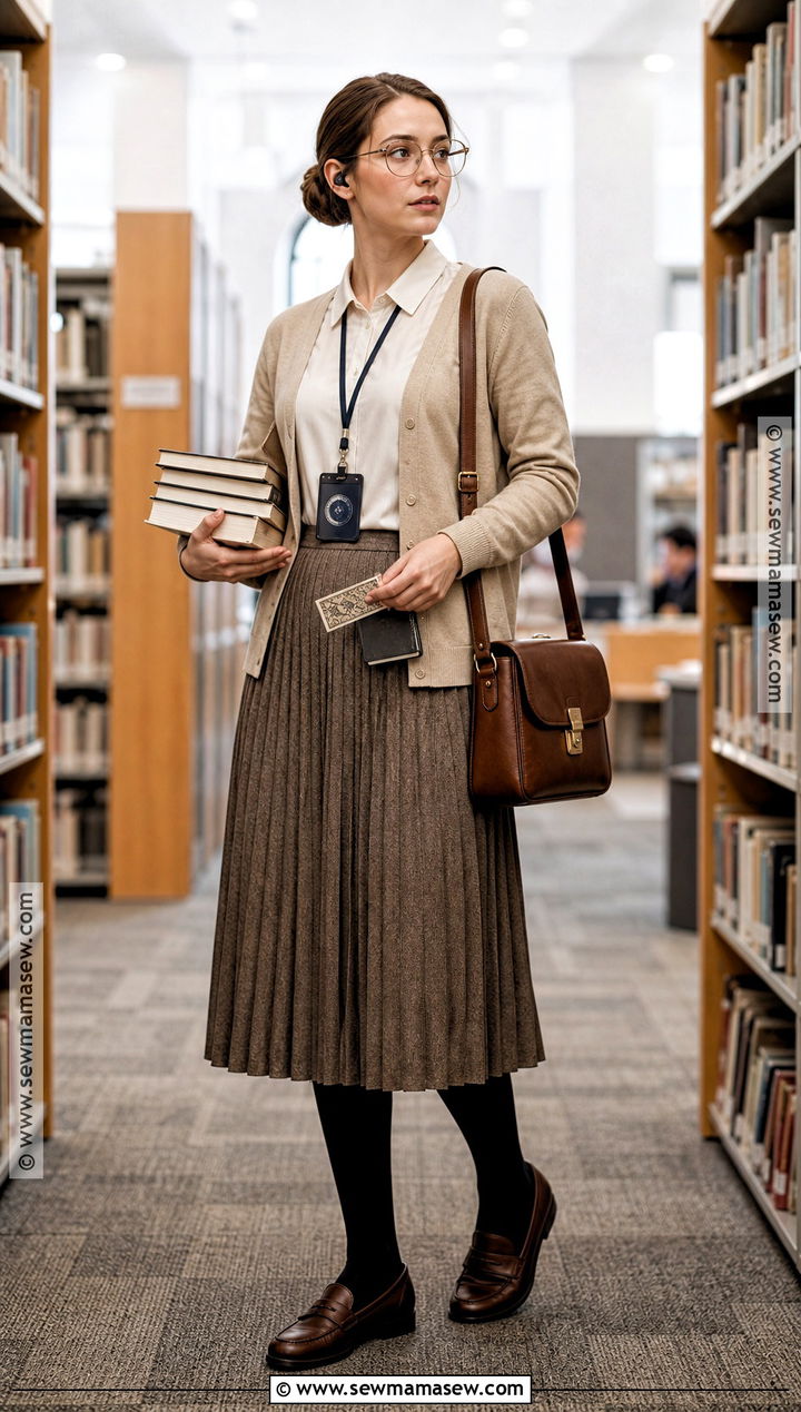 Librarian Undercover Agent Costume - 30 secret agent costume ideas for women