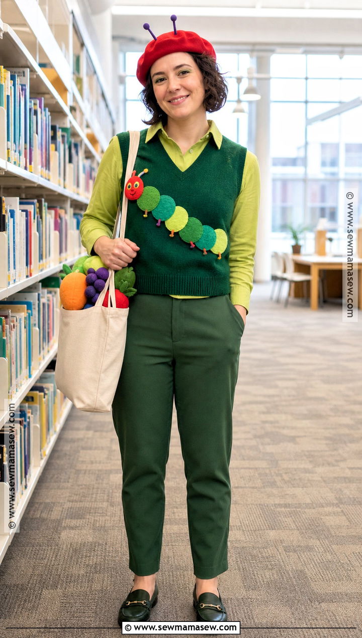 Librarian Very Hungry Caterpillar Costume - 30 the very hungry caterpillar costume ideas