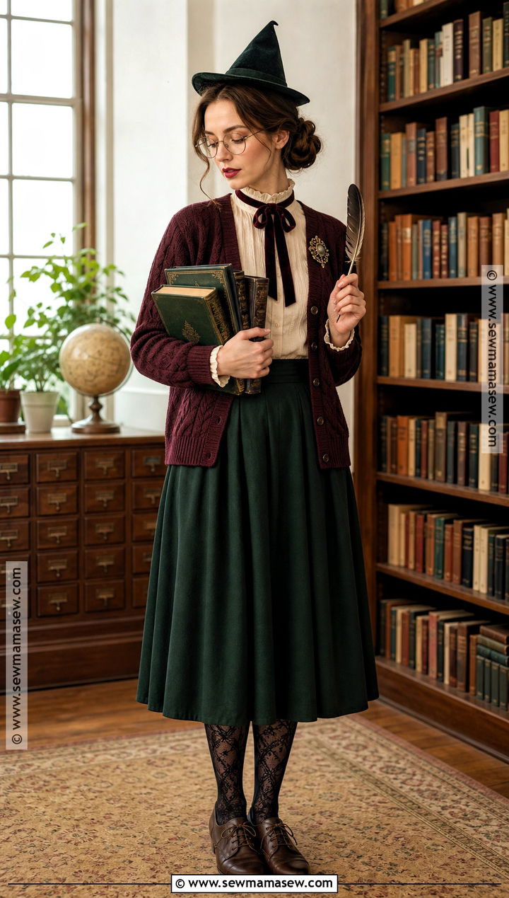 Librarian Witch Costume - 50 witch costume ideas