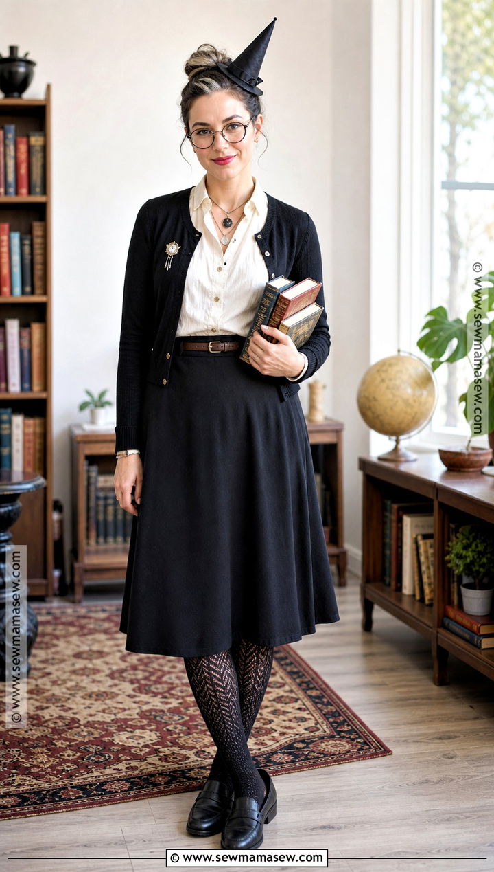 Librarian Witch Costume - 40 witch costumes for women