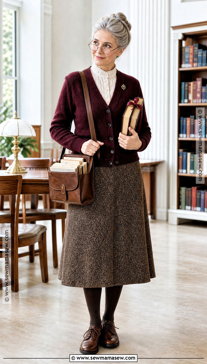 Library Grandma Costume - 40 old lady costume ideas