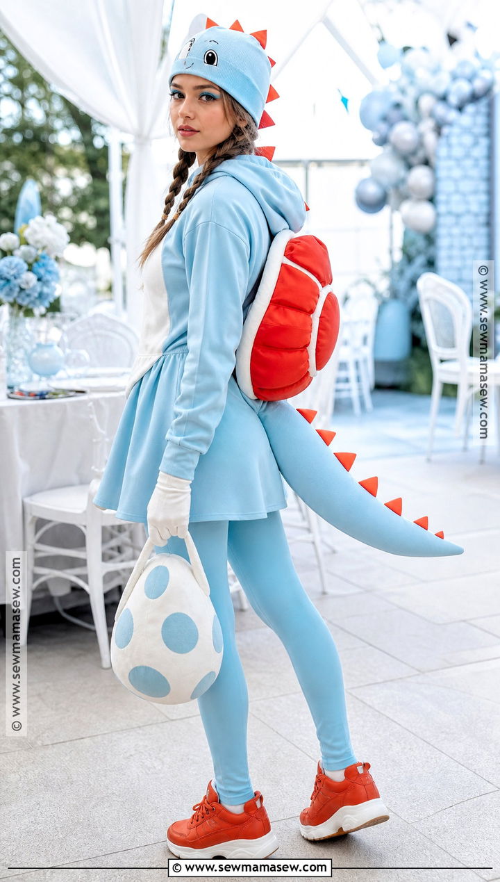Light Blue Yoshi Costume - 35 yoshi costume ideas