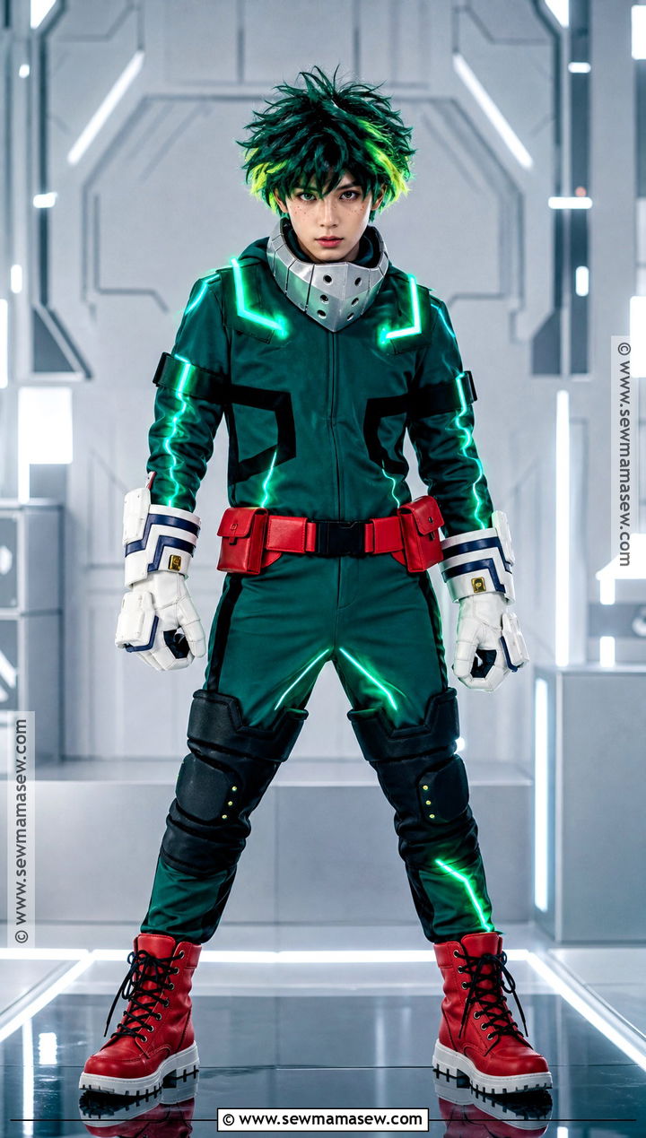 Light Up Deku Costume - 35 Deku Hero Costume Ideas