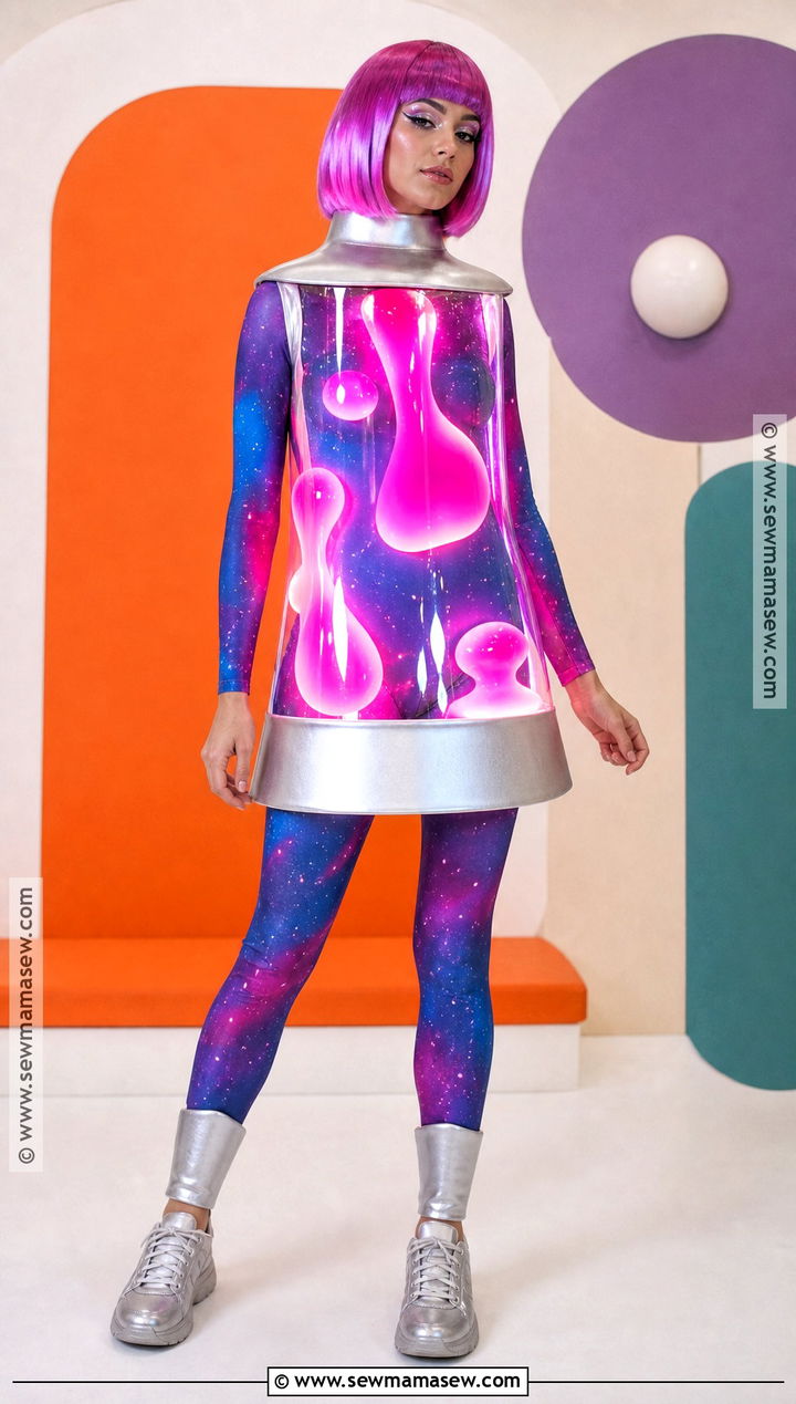 Light Up Lava Lamp Costume - 30 light up costumes