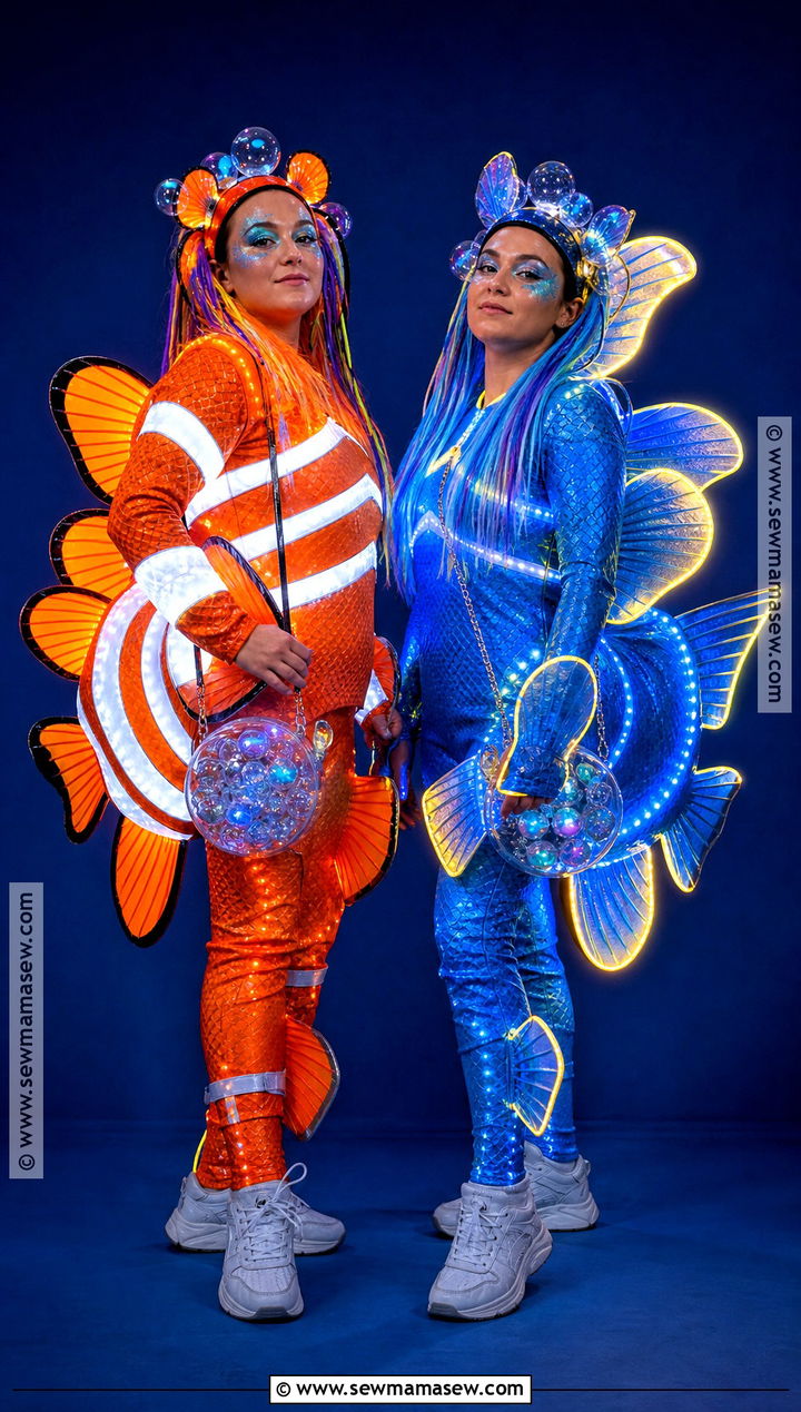 Light Up Nemo And Dory Costume - 30 nemo and dory costume ideas