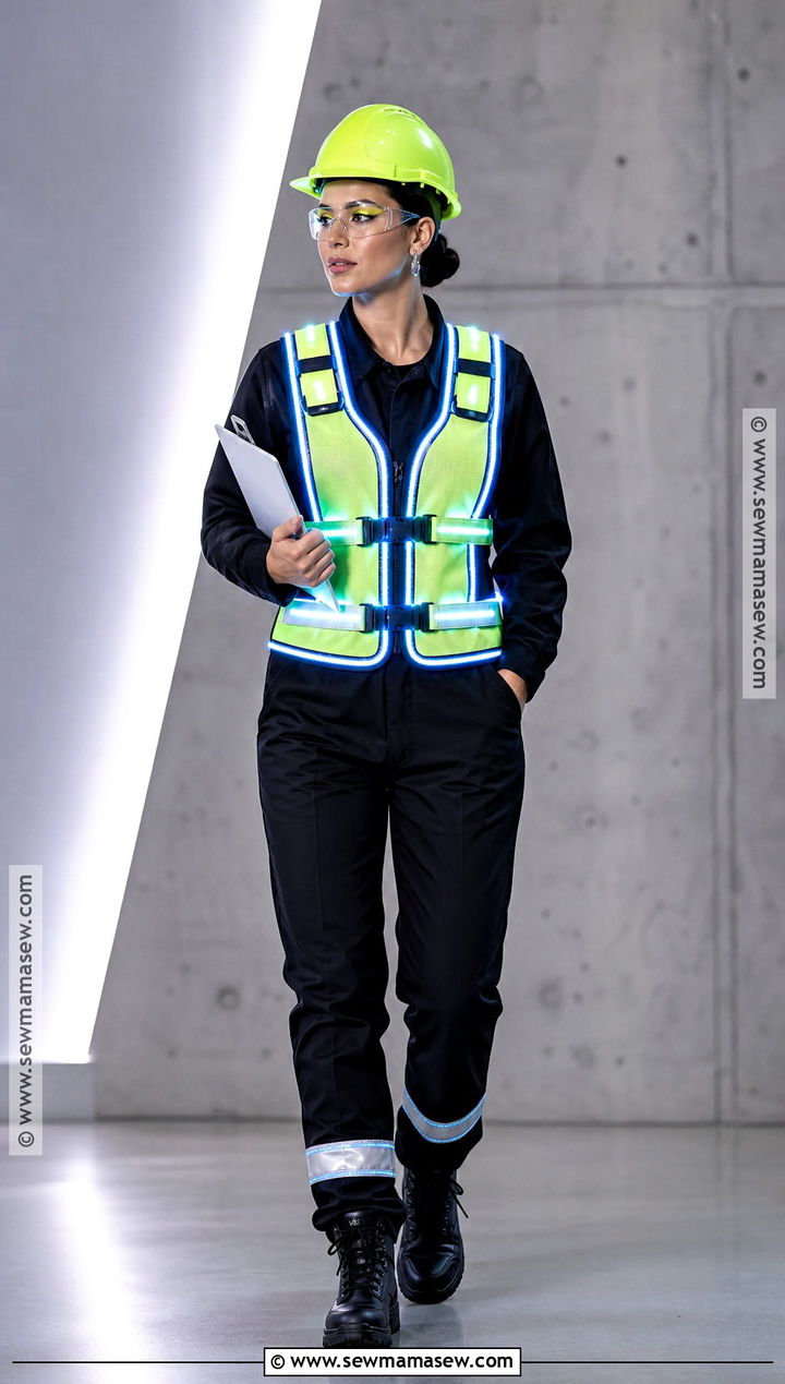 Light Up Neon Construction Worker Costume - 35 neon construction worker costume ideas