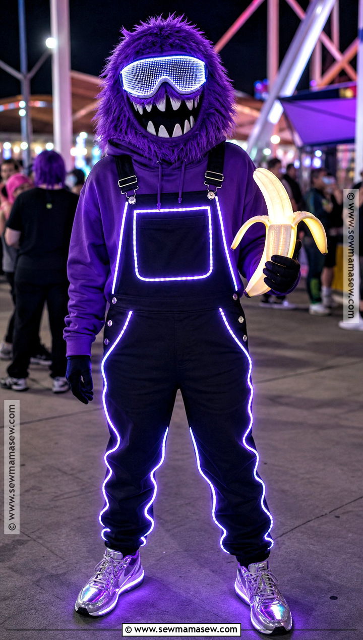 Light Up Purple Minion Costume - 40 purple minion costume ideas