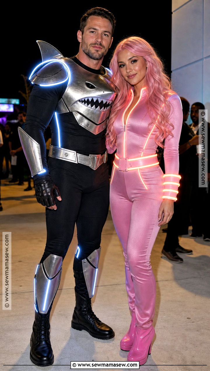 Light Up Sharkboy And Lavagirl Costume - 30 shark boy and lava girl costumes