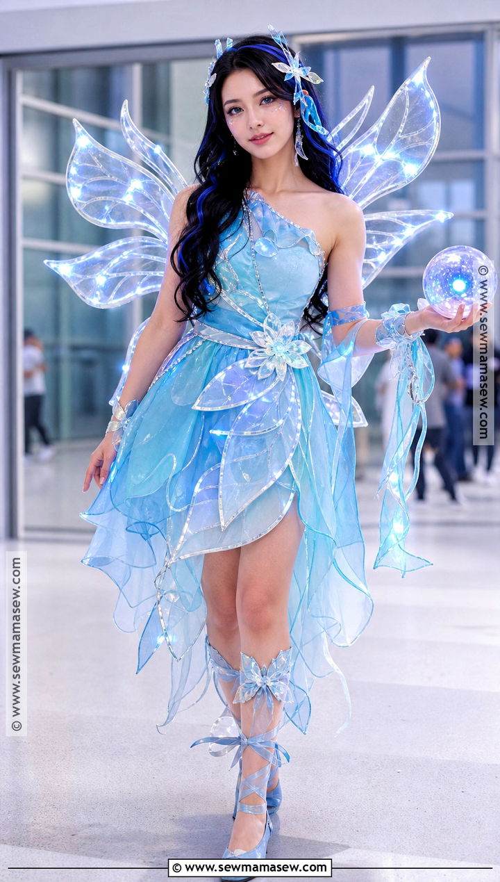 Light Up Silvermist Cosplay With Glowing Wings - 30 silvermist cosplay ideas