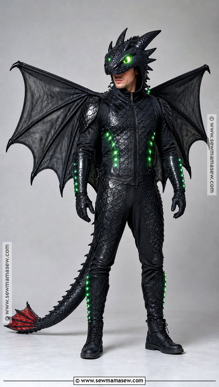 Light Up Toothless Costume - 30 toothless costume ideas