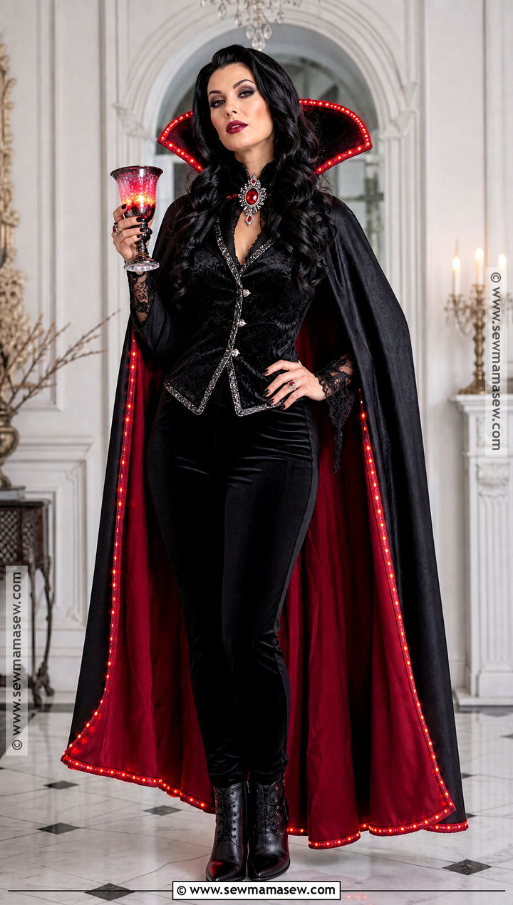 Light Up Vampire Costume - 30 light up costumes
