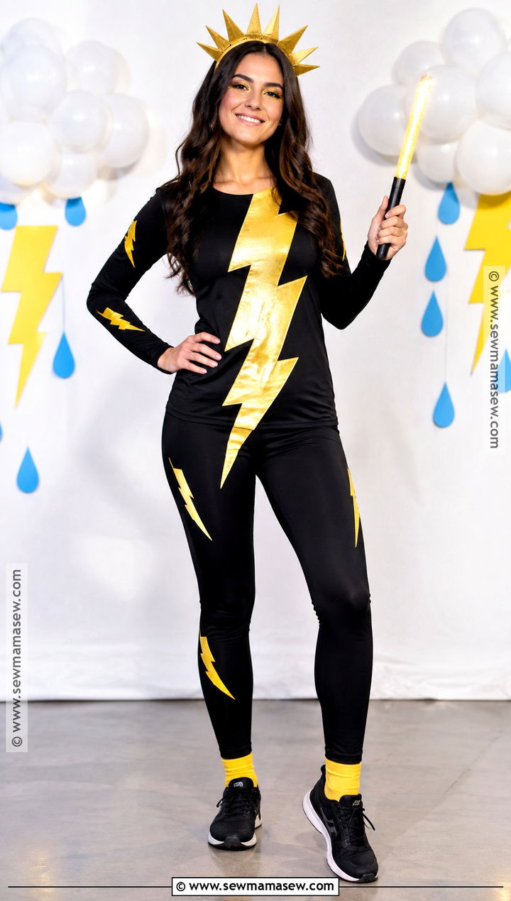 Lightning Bolt Weather Costume - 30 weather costumes
