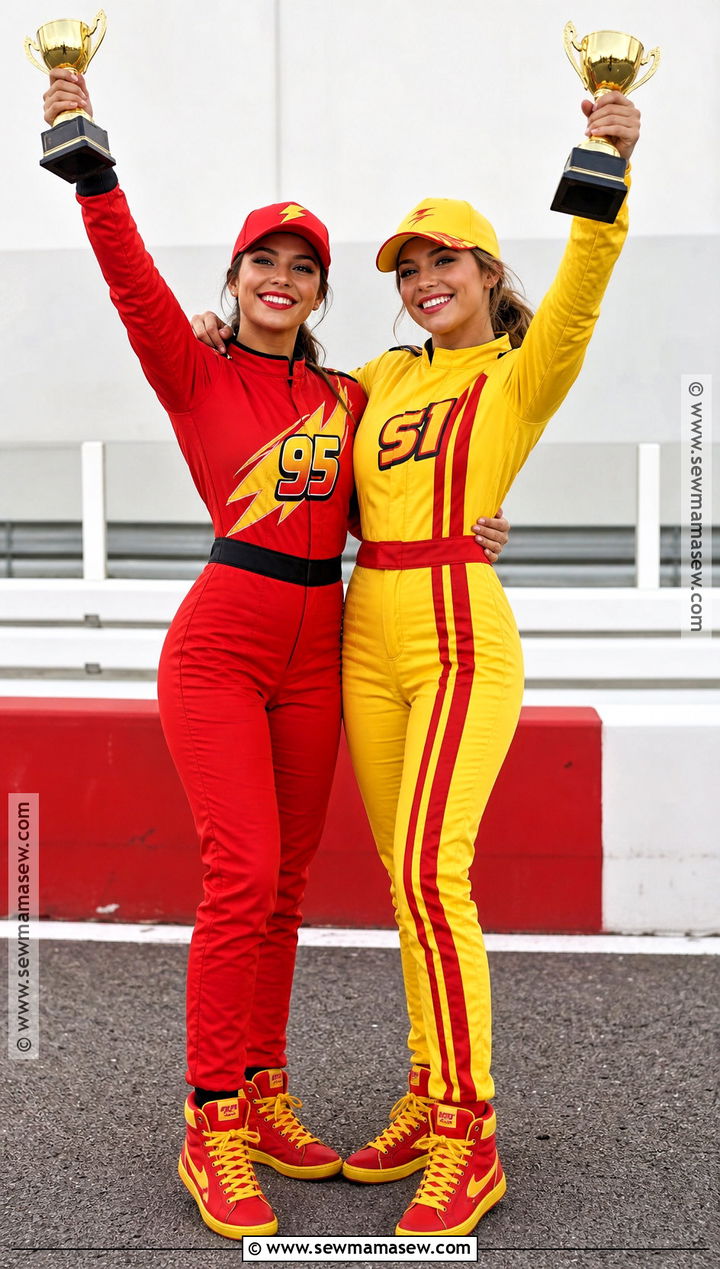 Lightning McQueen And Cruz Ramirez Costume - 45 lightning mcqueen costume ideas