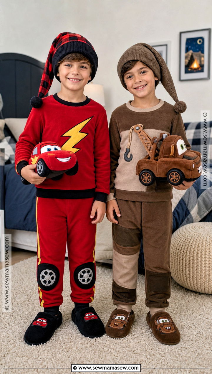 Lightning McQueen And Mater Pajama Costume - 35 lightning mcqueen and mater costume ideas