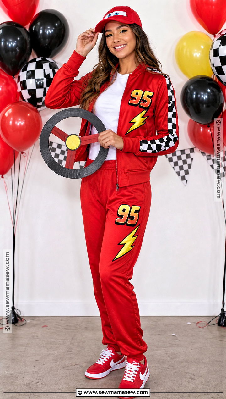 Lightning McQueen Cars Costume - 40 cars costume ideas