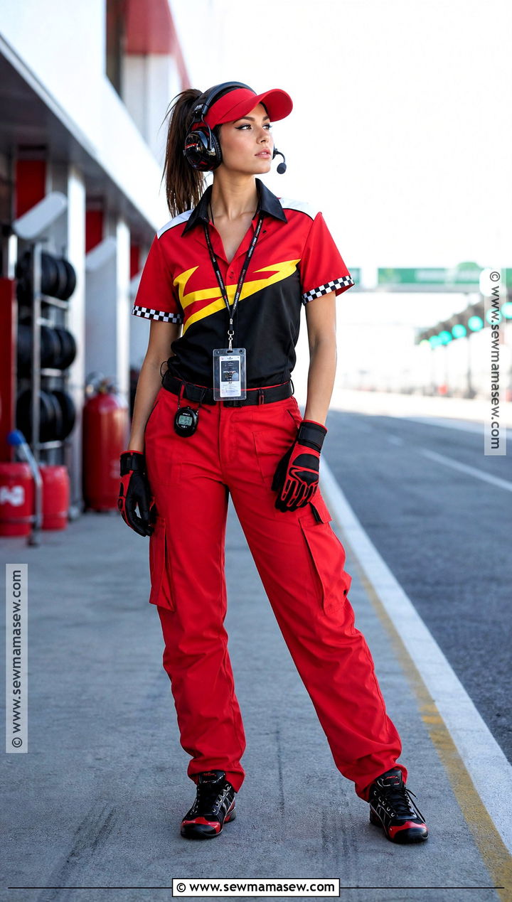Lightning McQueen Pit Crew Costume - 30 Lightning Mcqueen Costume Ideas for Women