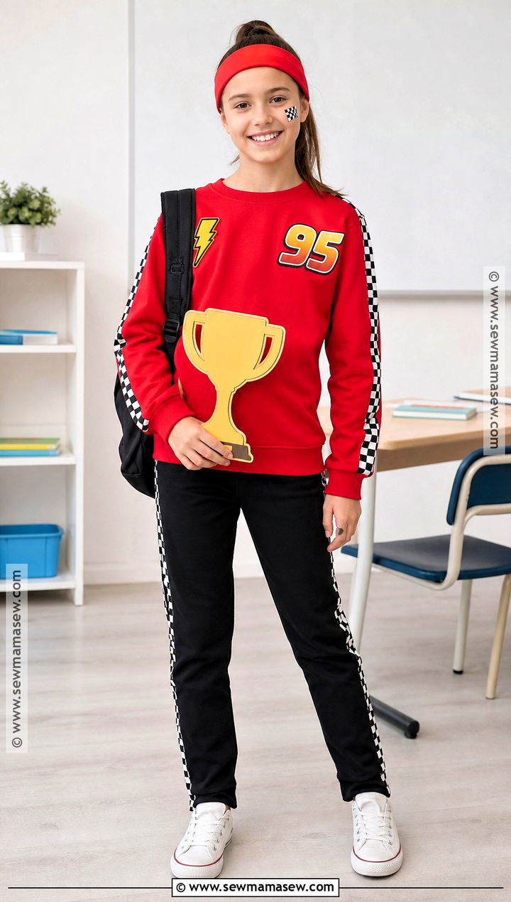 Lightning McQueen School Costume - 45 lightning mcqueen costume ideas