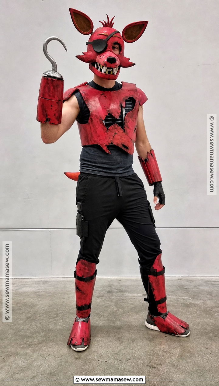 Lightweight Convention Withered Foxy Cosplay - 30 withered foxy cosplay ideas