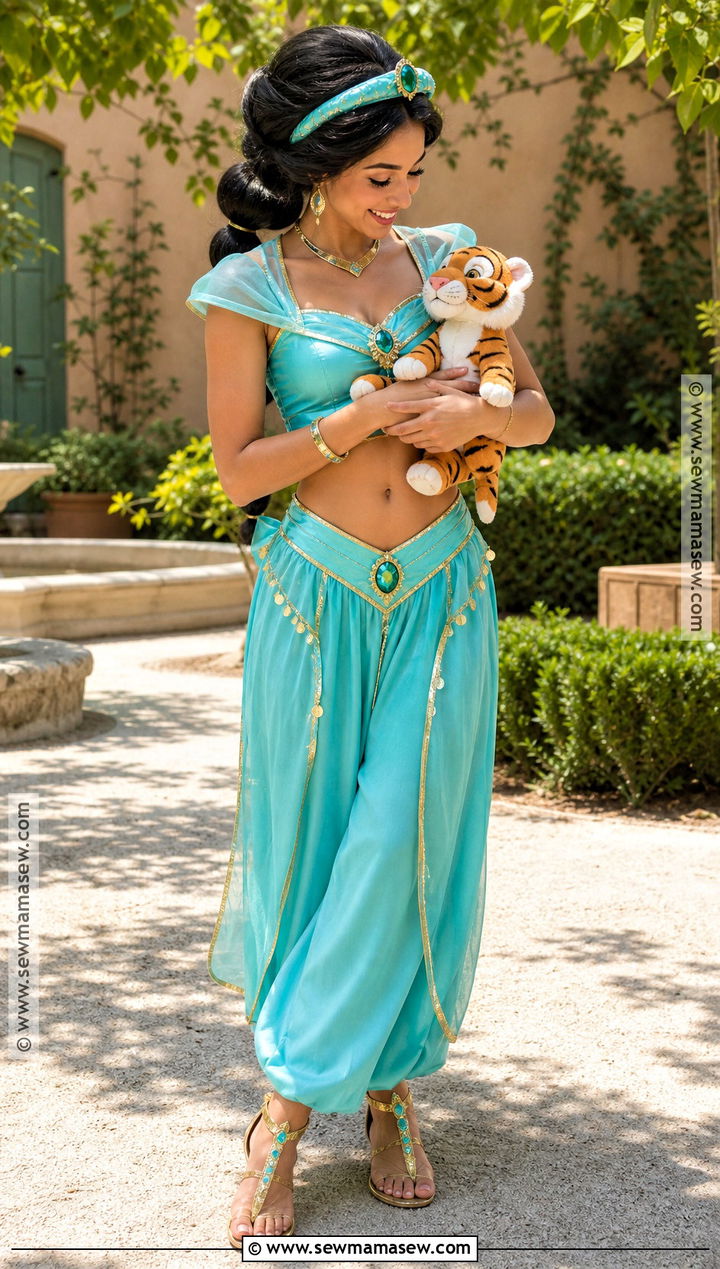 Lightweight Summer Jasmine Costume - 35 Jasmine Princess Costume Ideas