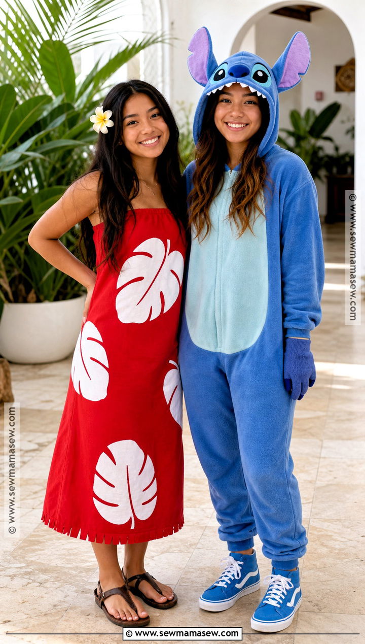 Lilo And Stitch BFF Costume - 30 halloween costumes for bffs