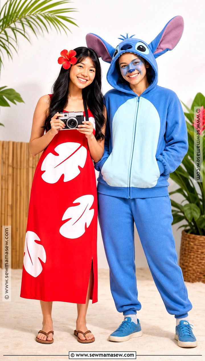 Lilo And Stitch Costume - 35 iconic duo halloween costumes